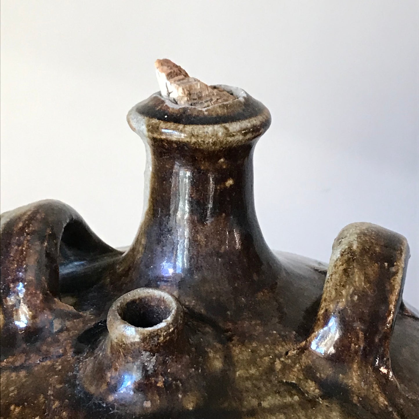 Rustic French Oil Pot.