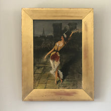 Load image into Gallery viewer, Oil On Board of a Dancing Lady.
