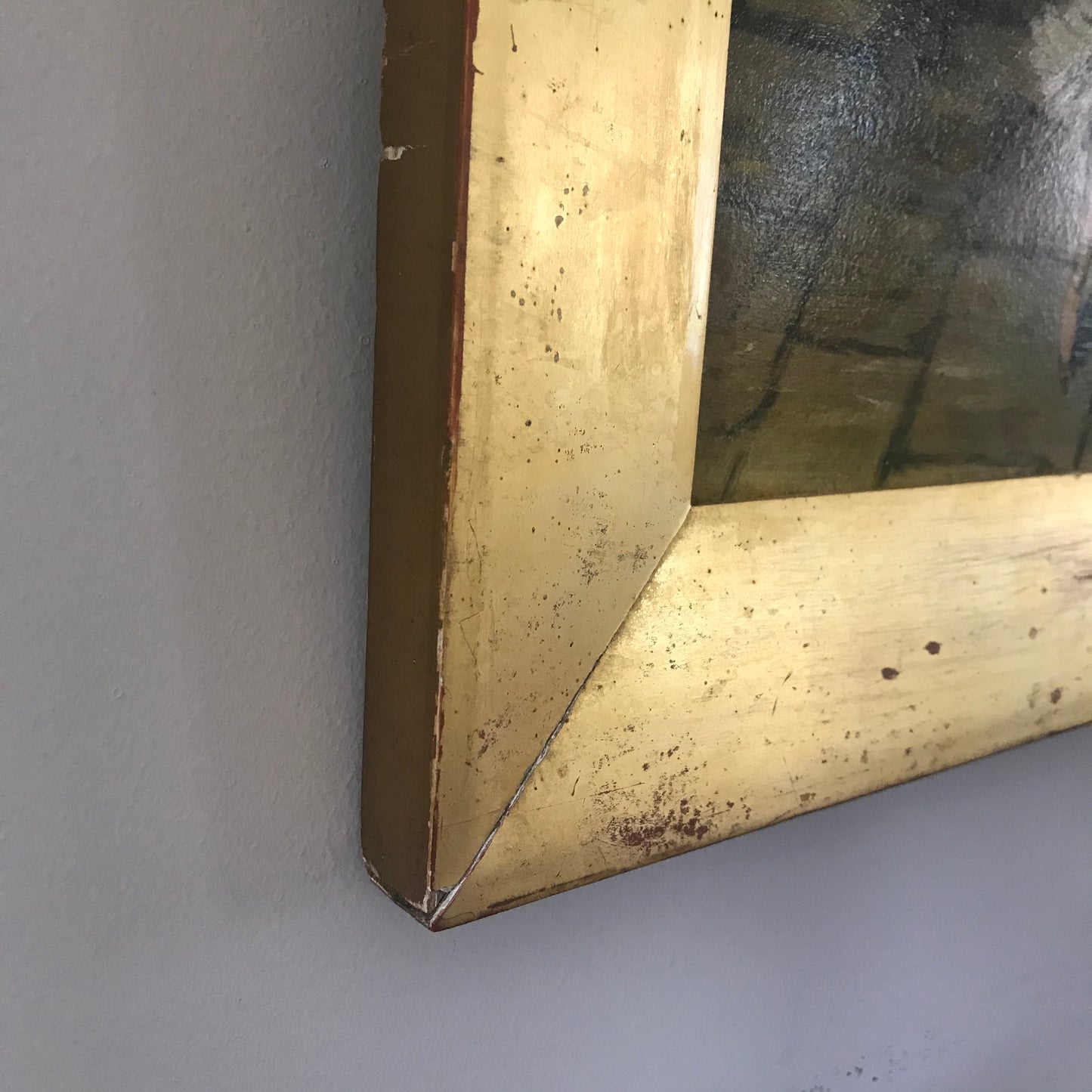 Oil On Board of a Dancing Lady.