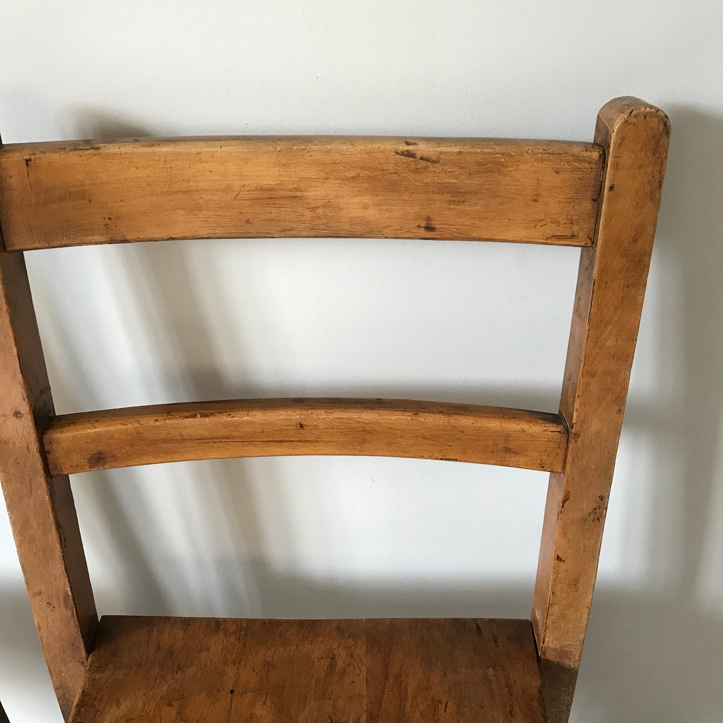 Old School Stacking Chairs.