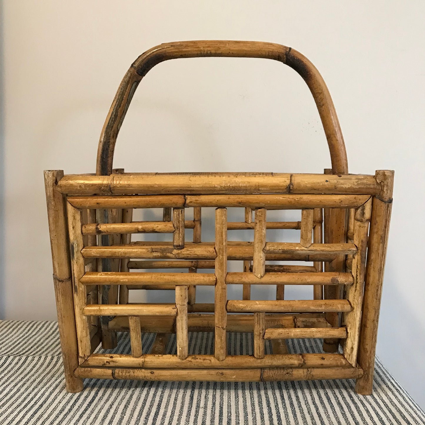 Bamboo Magazine Holder.