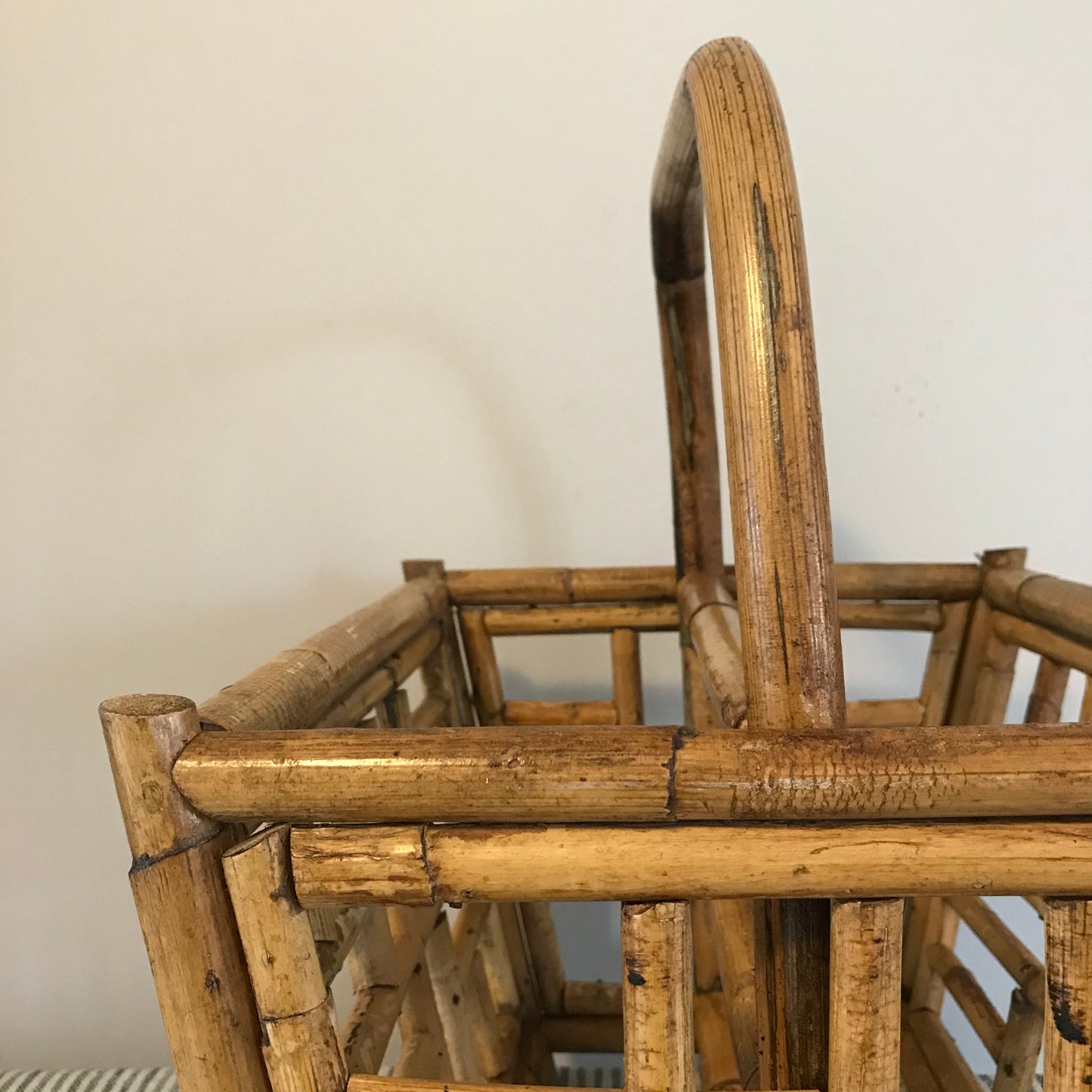 Bamboo Magazine Holder.