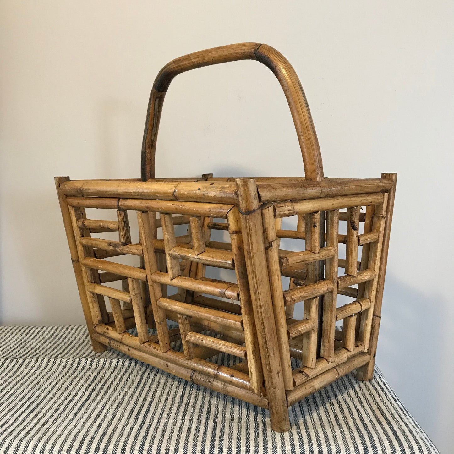 Bamboo Magazine Holder.