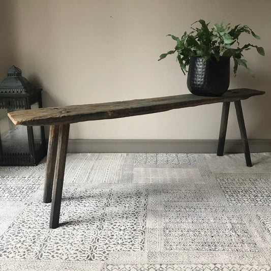 Primitive Pig Bench.