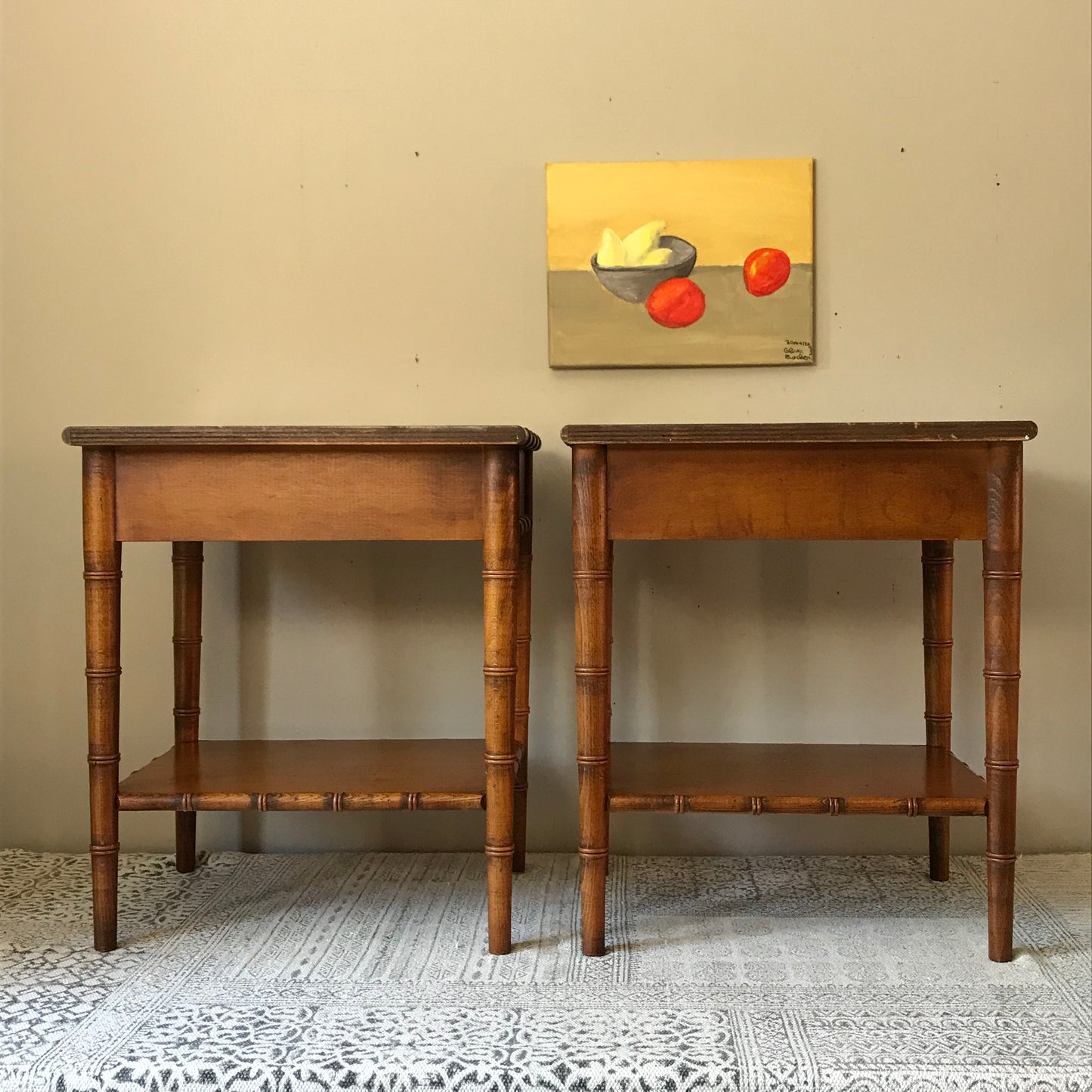Pair Of Bedside Tables.