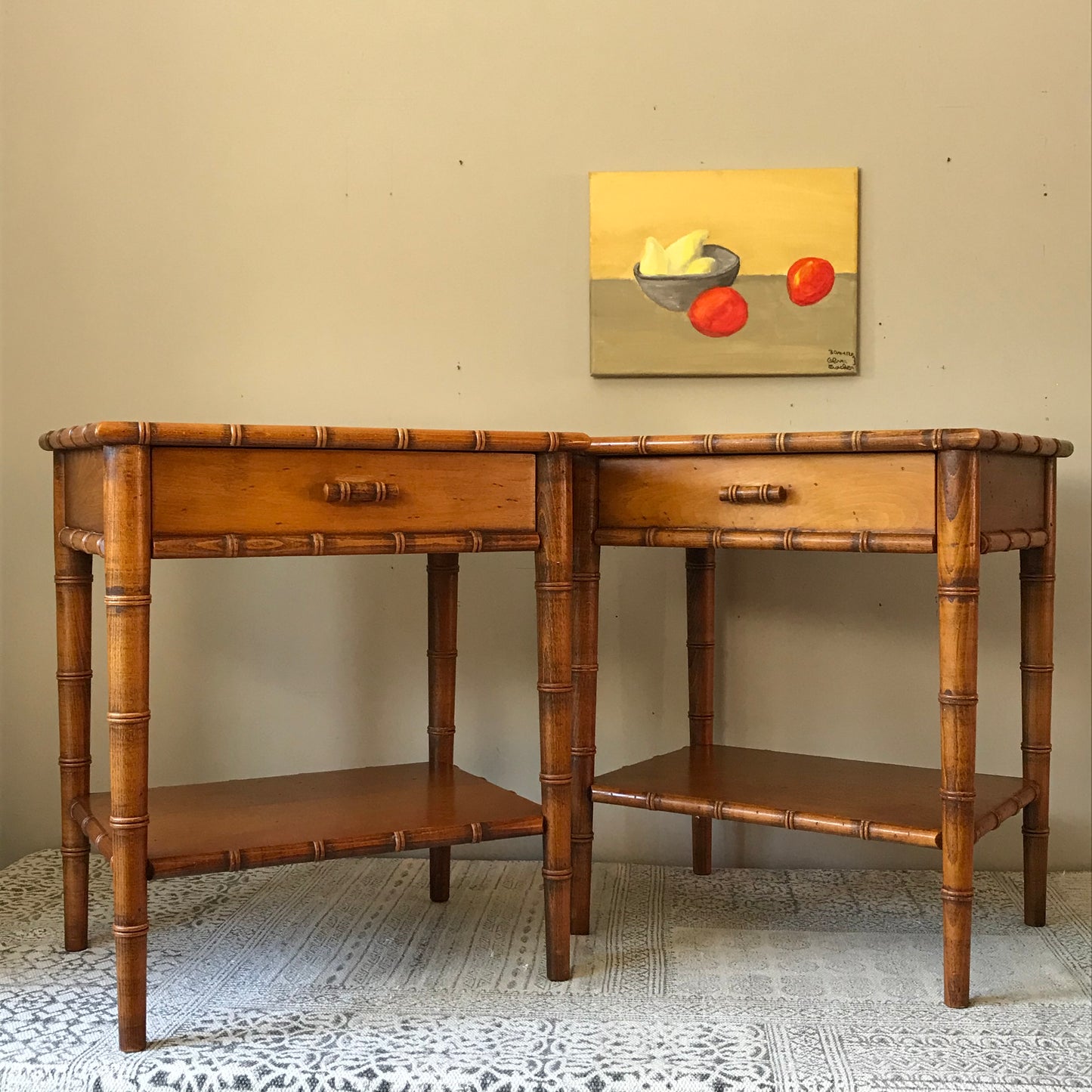 Pair Of Bedside Tables.