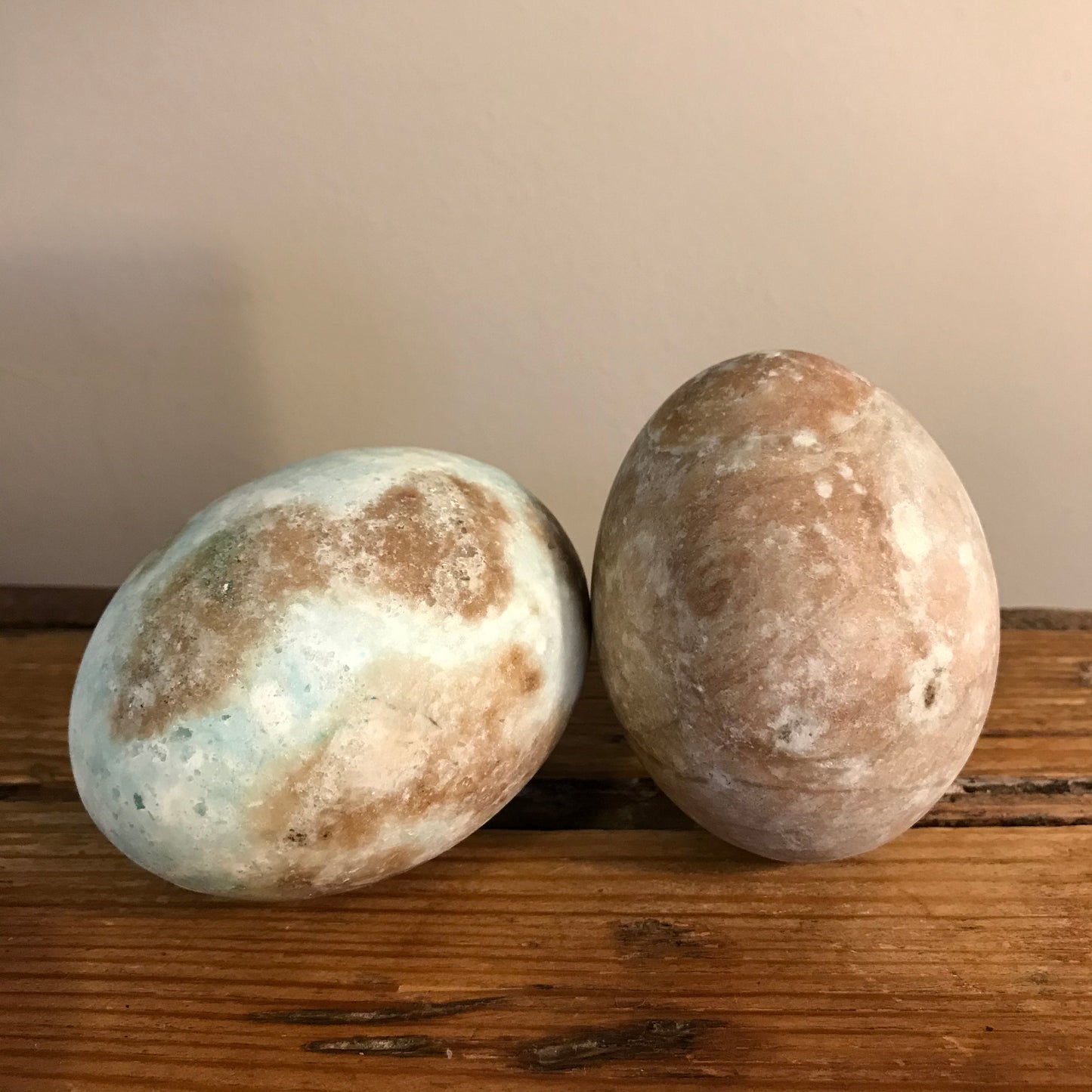 Five Alabaster Eggs.