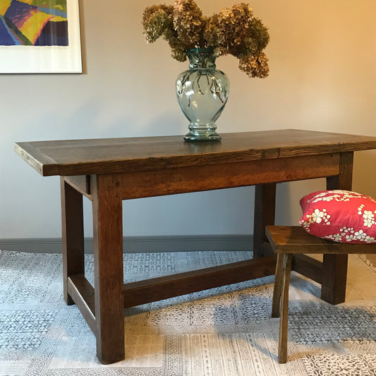 Oak Prep Table.