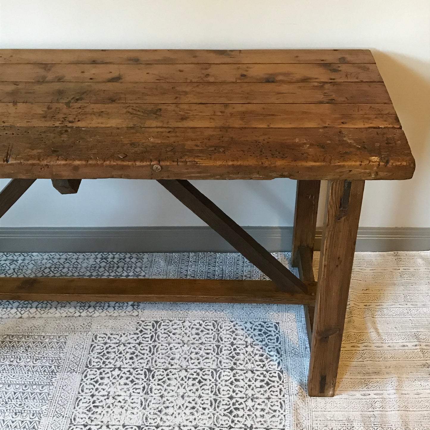 Industrial Pine Table.