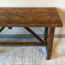 Load image into Gallery viewer, Industrial Pine Table.
