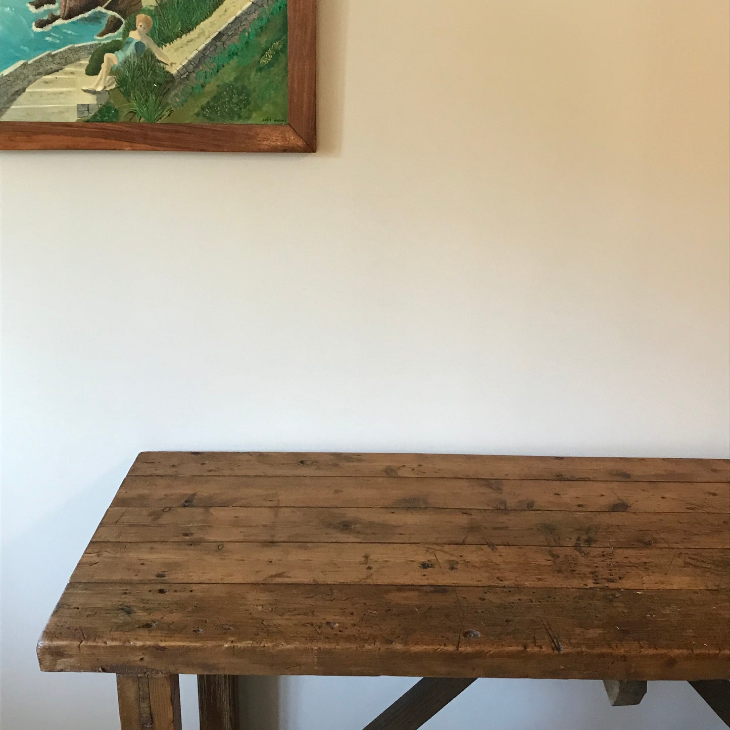 Industrial Pine Table.
