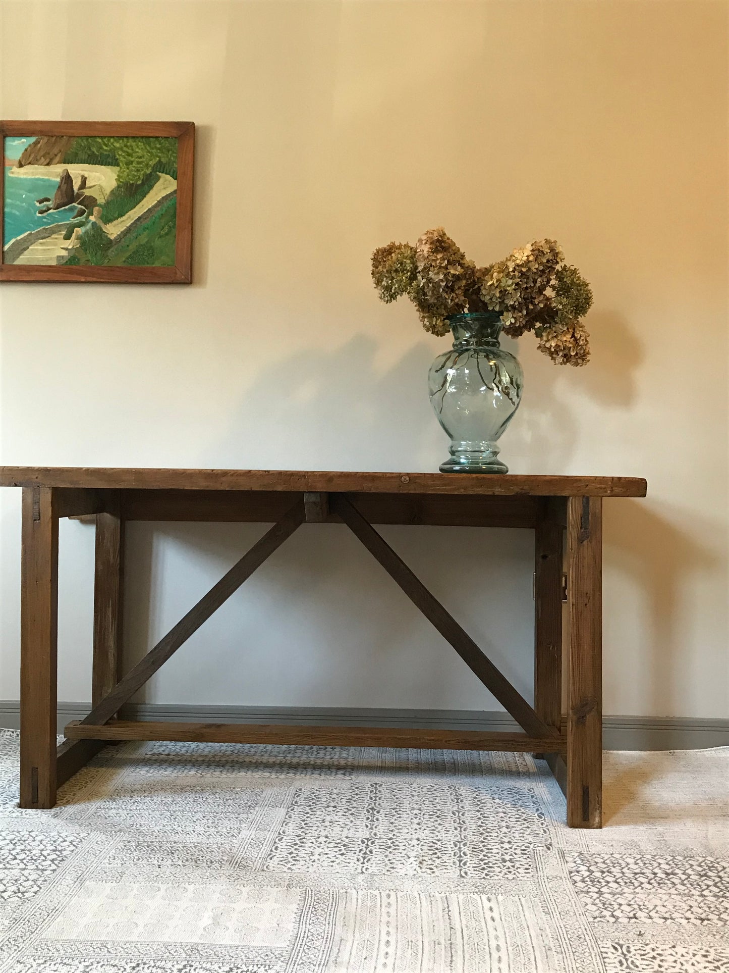 Industrial Pine Table.