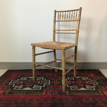 Load image into Gallery viewer, Regency Faux Bamboo Chair.
