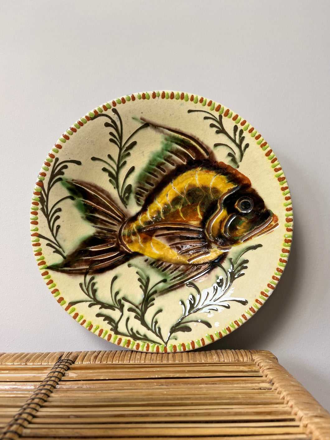 Spanish Fish Plate.
