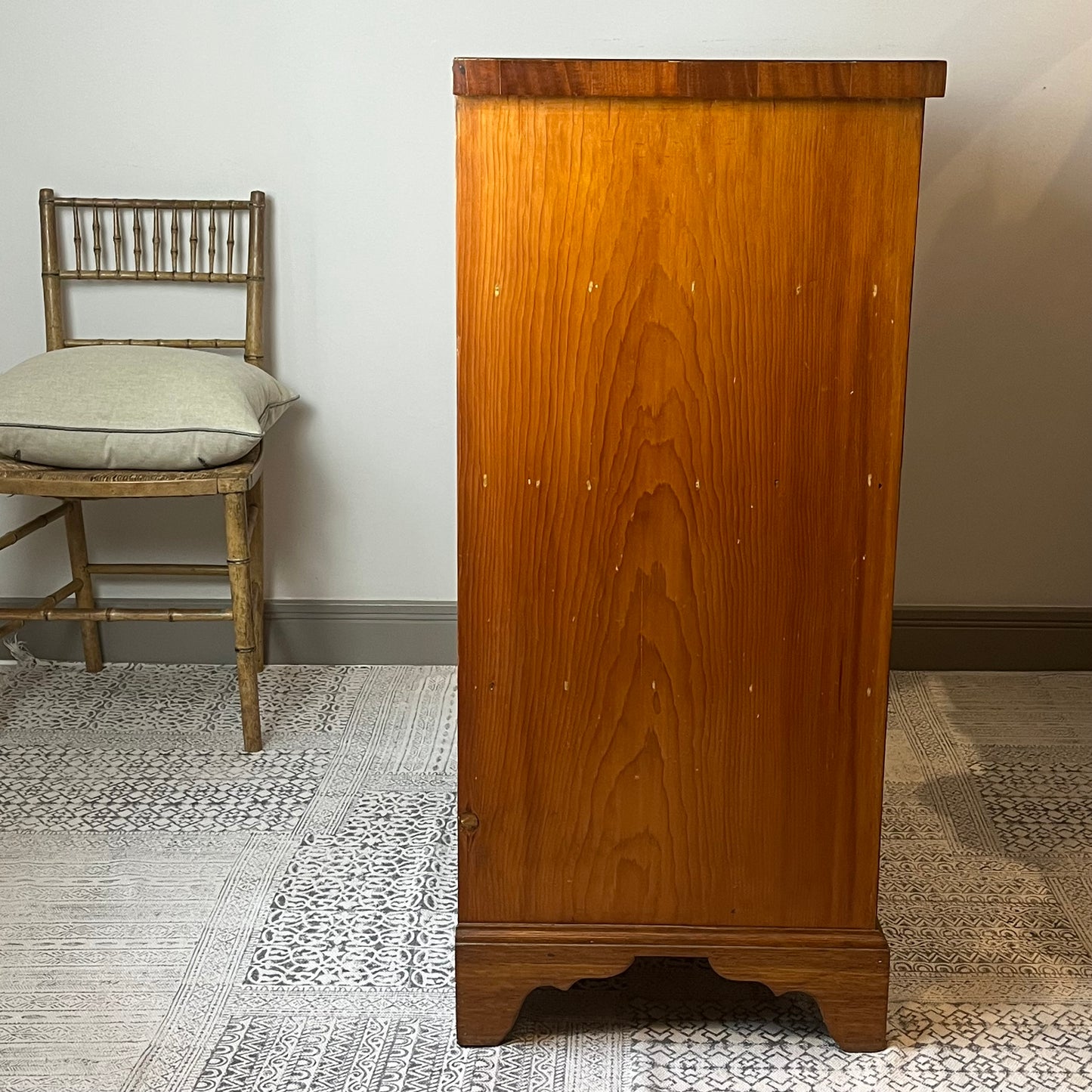Oak and Mahogany Drawers.