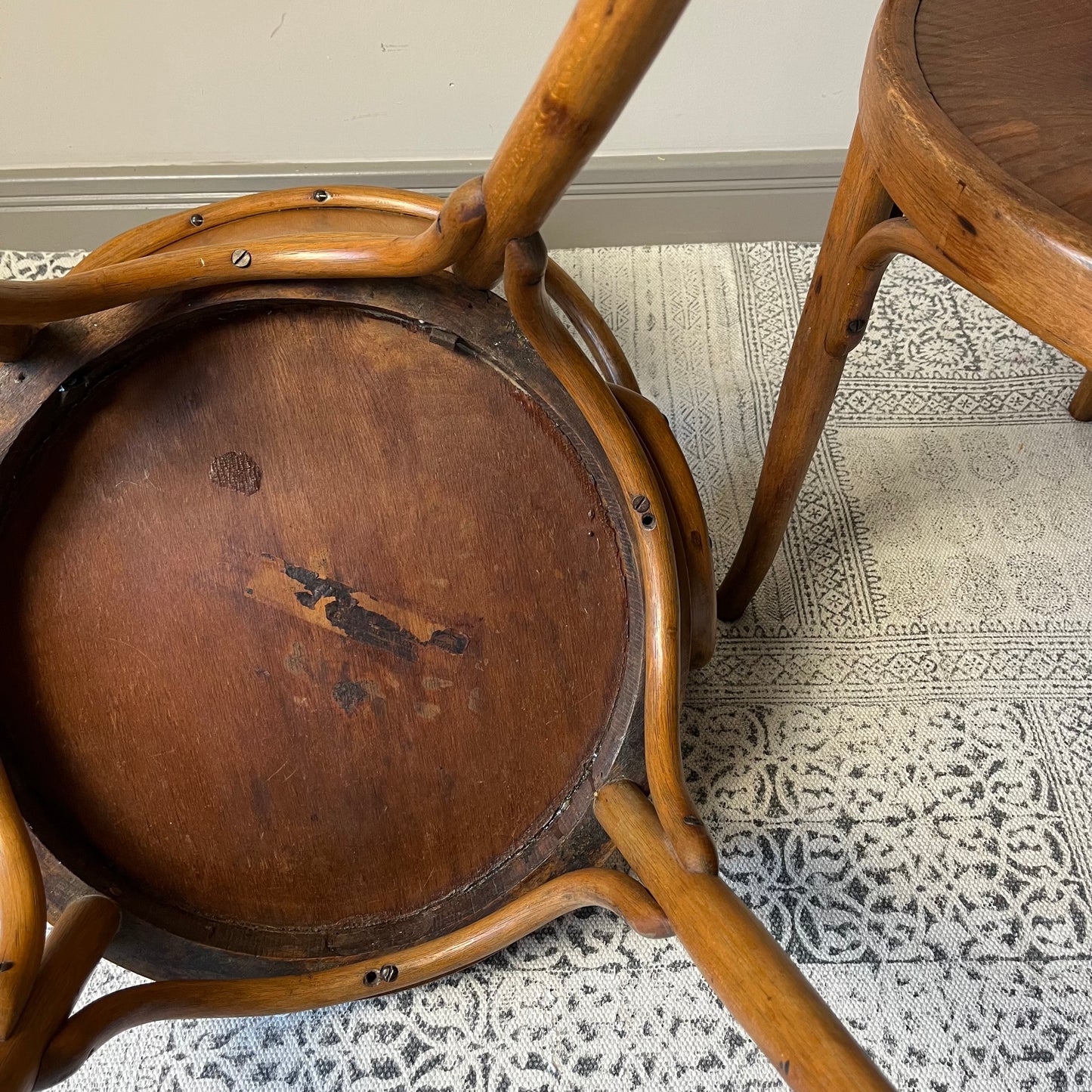 Pair of Bentwood Armchairs.