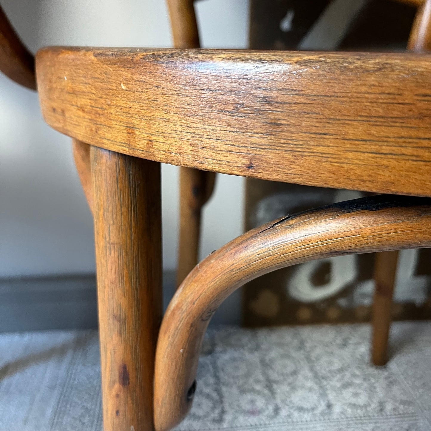 Pair of Bentwood Armchairs.