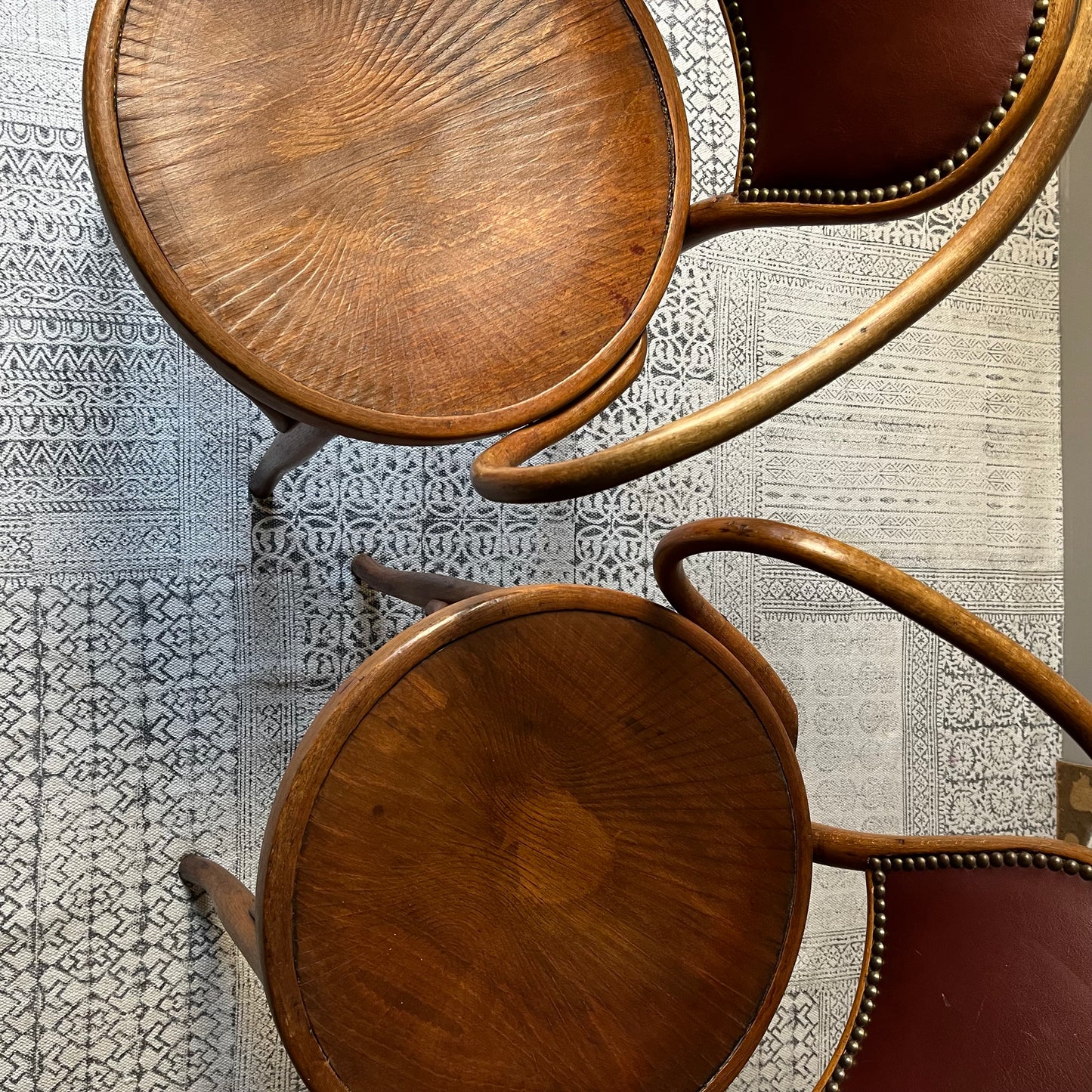 Pair of Bentwood Armchairs.