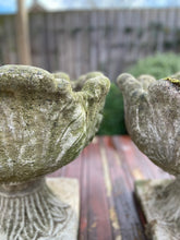 Load image into Gallery viewer, Pair Of Acanthus Composite Planters.
