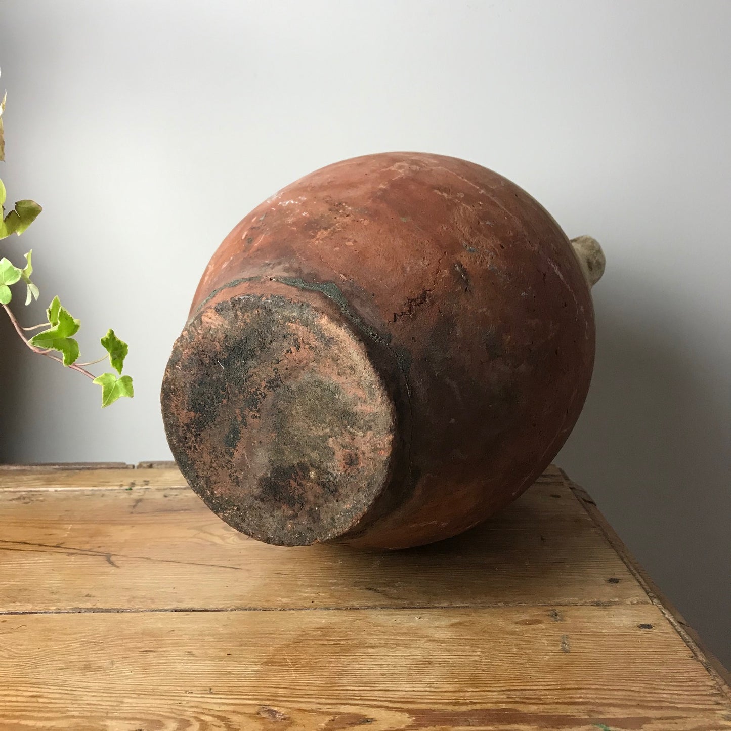 Turkish Terracotta Oil Pot.