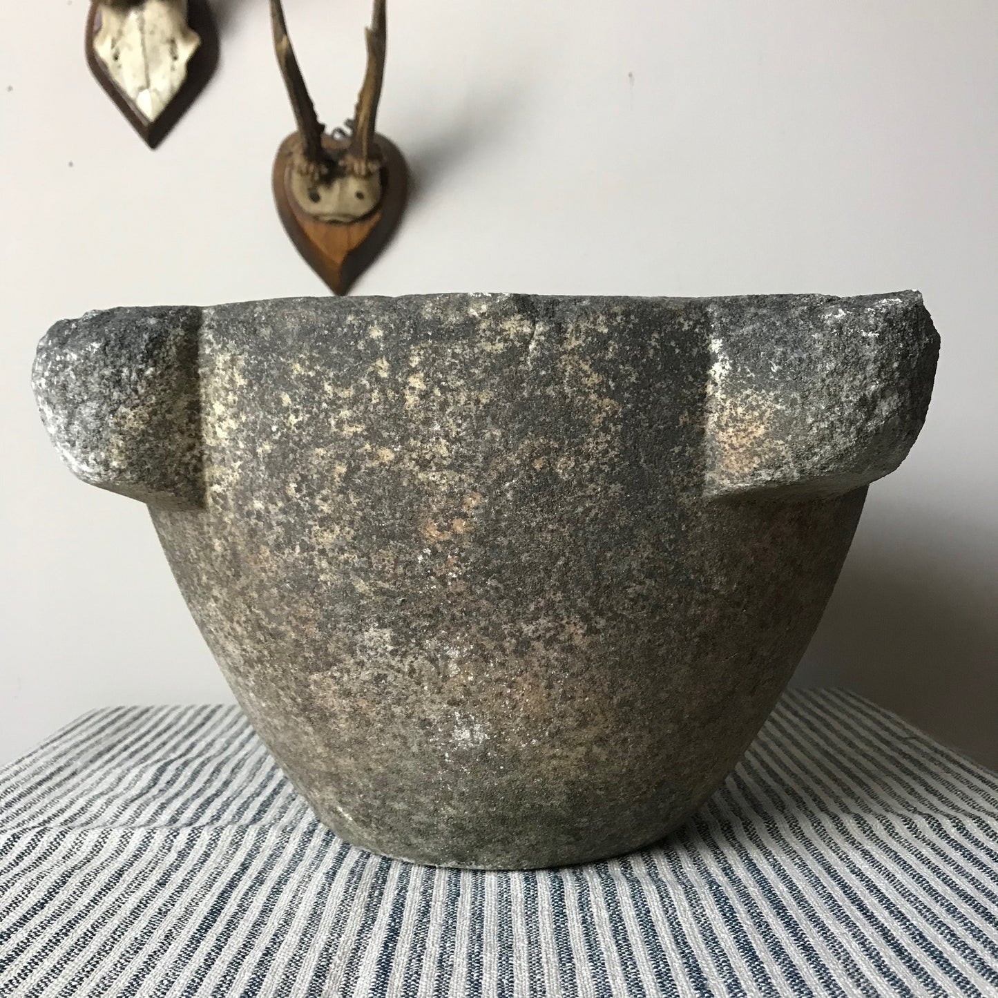 Large Stone Mortar.