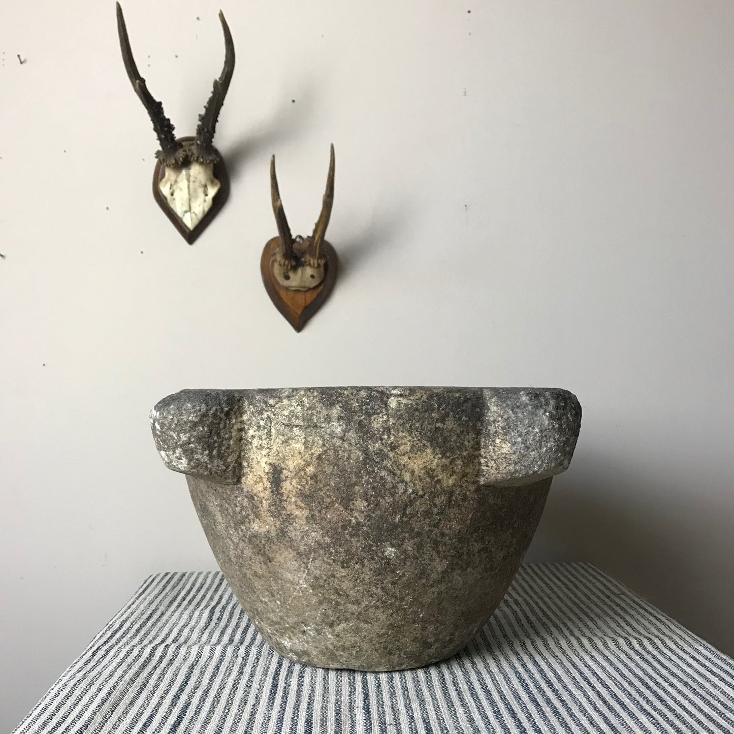 Large Stone Mortar.