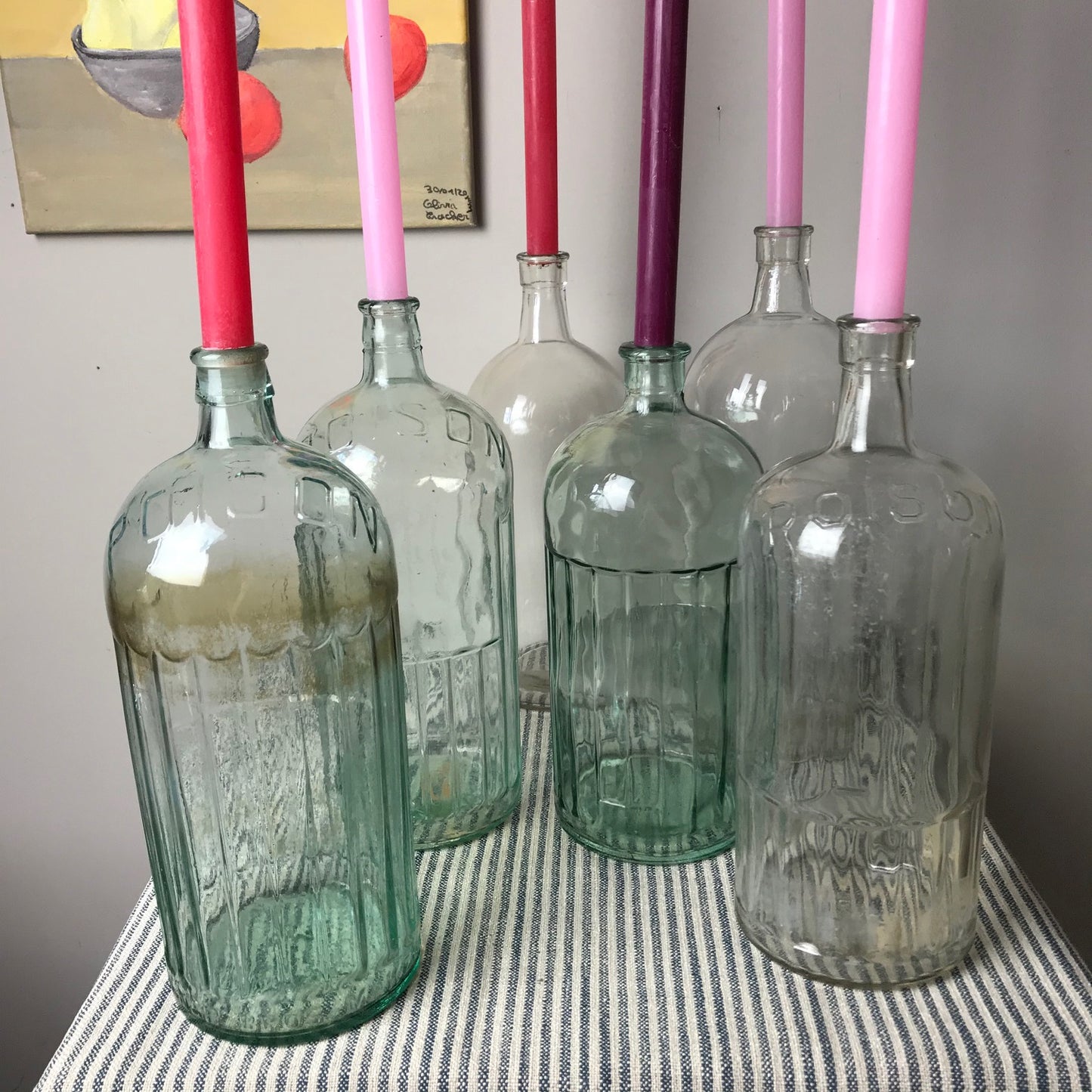Large Poison Bottles.
