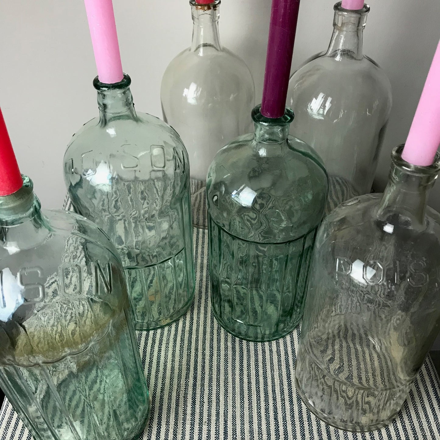 Large Poison Bottles.
