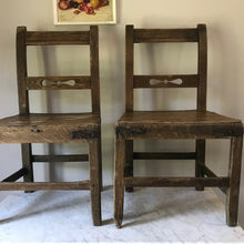 Load image into Gallery viewer, Pair Of Welsh Country Chairs.
