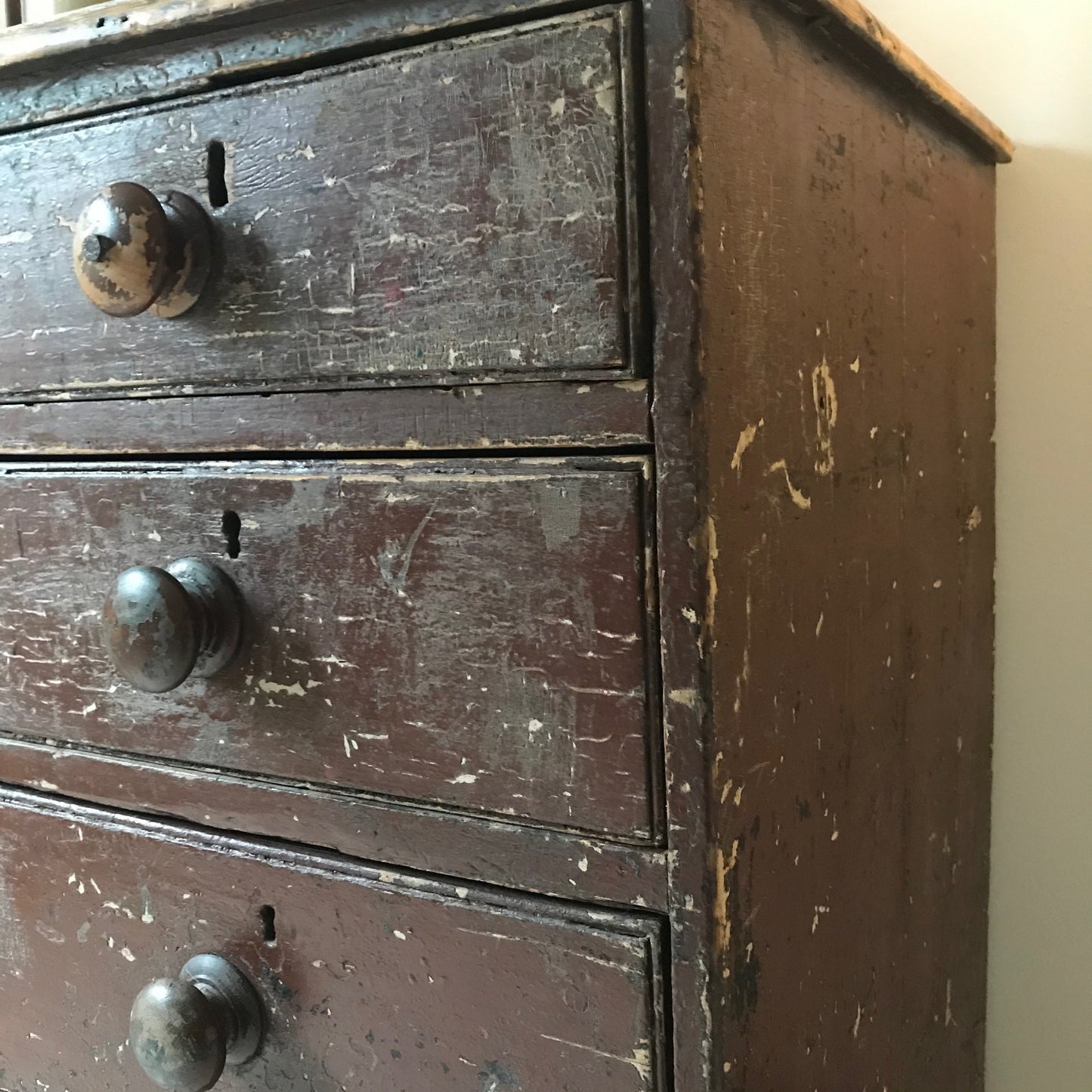 Country Chest Of Drawers.