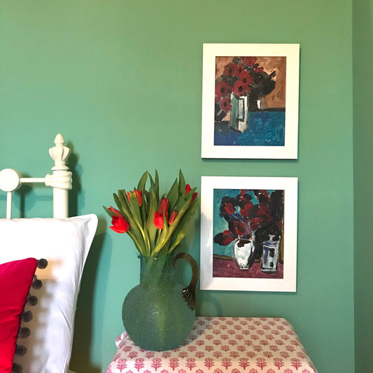 Tulips and Poppies.