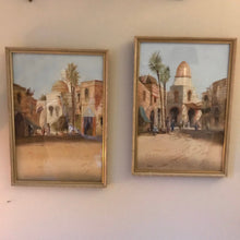 Load image into Gallery viewer, A Pair of 1930&#39;s Signed Watercolours.
