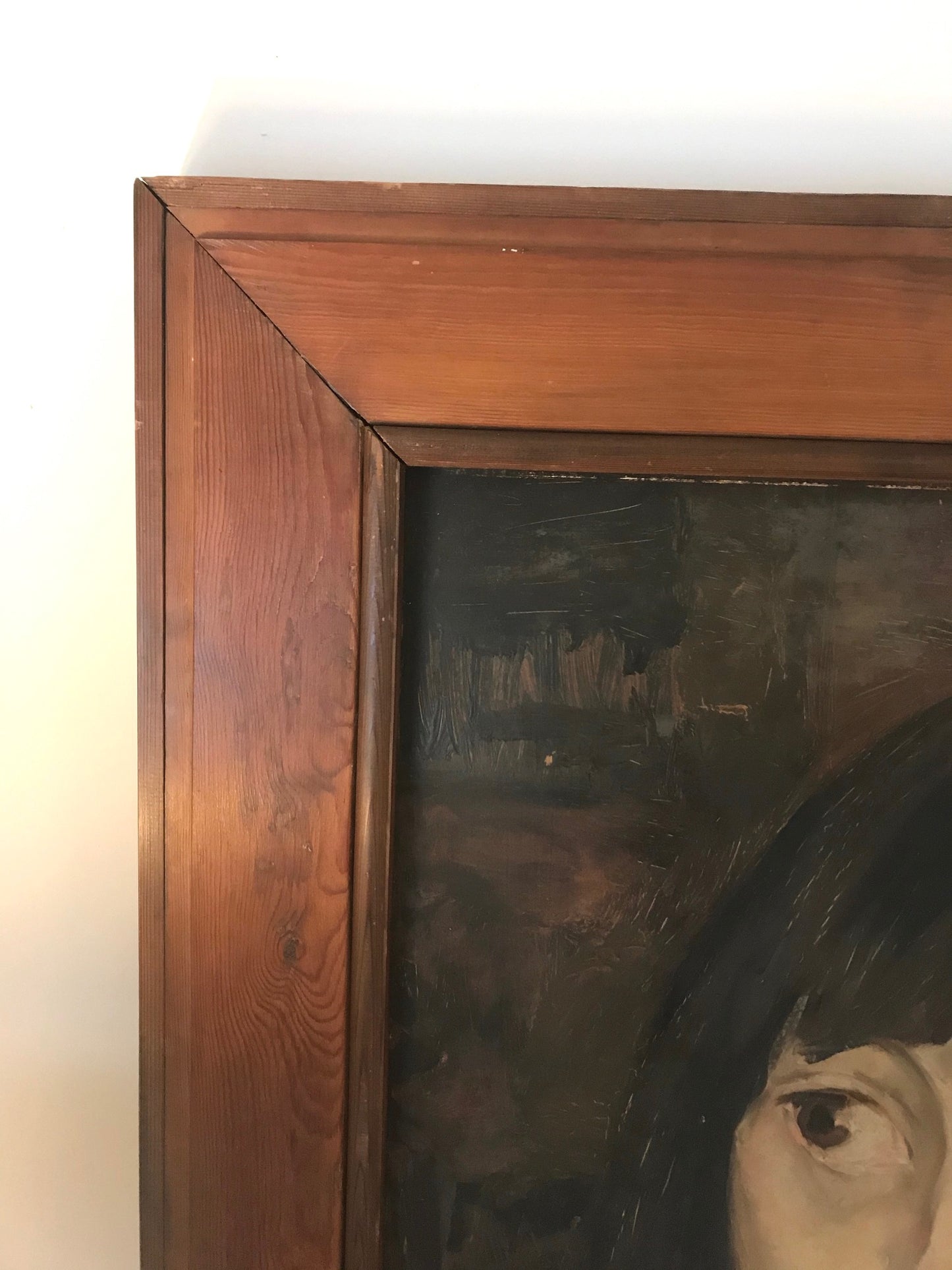 Large Mid Century Portrait.