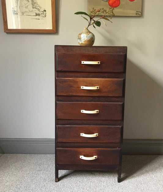 Bank of Drawers.