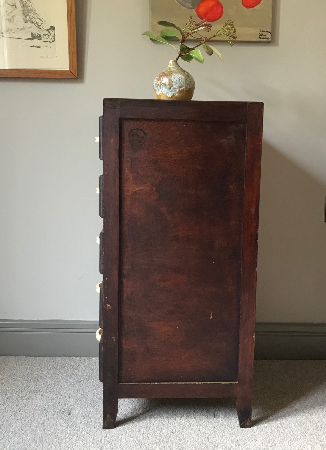 Bank of Drawers.
