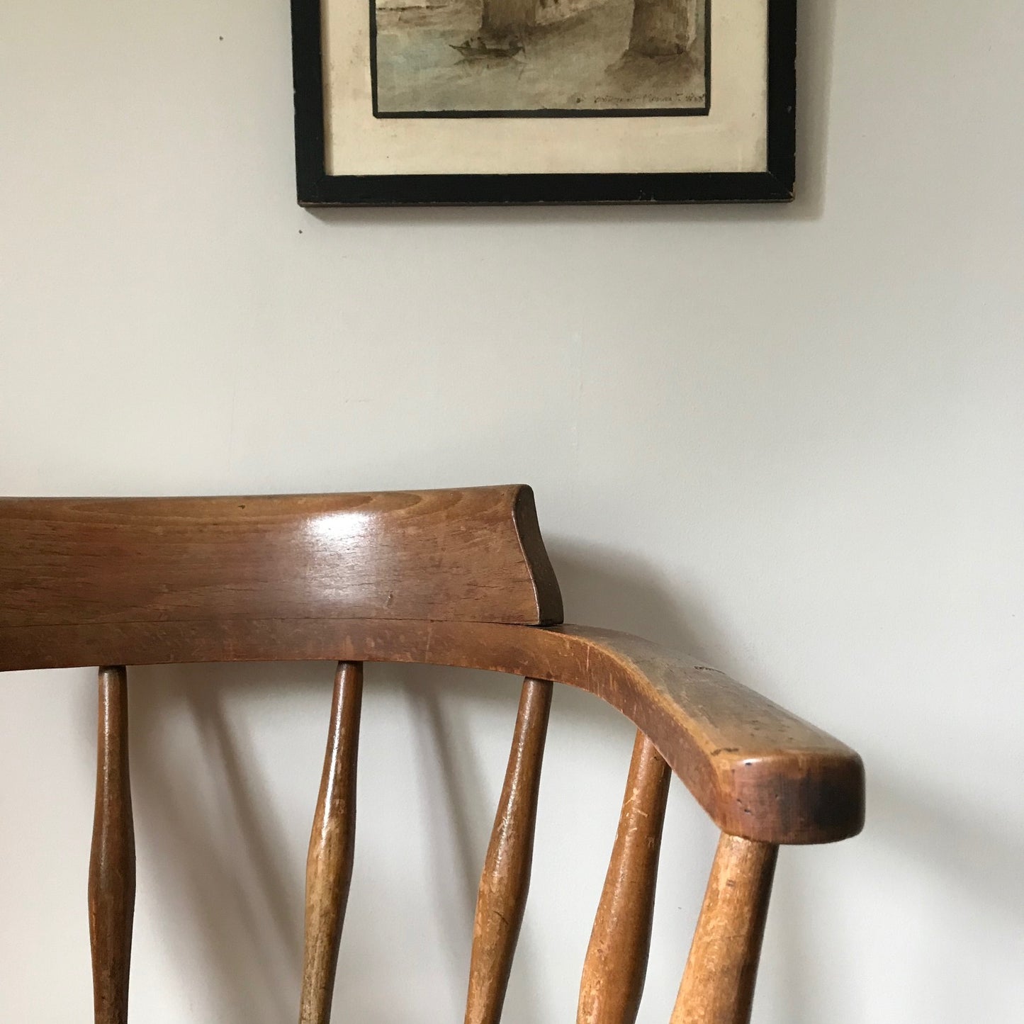 Elm Captains Chair.