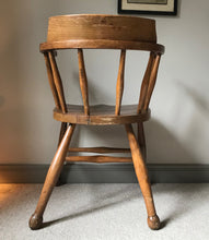 Load image into Gallery viewer, Elm Captains Chair.
