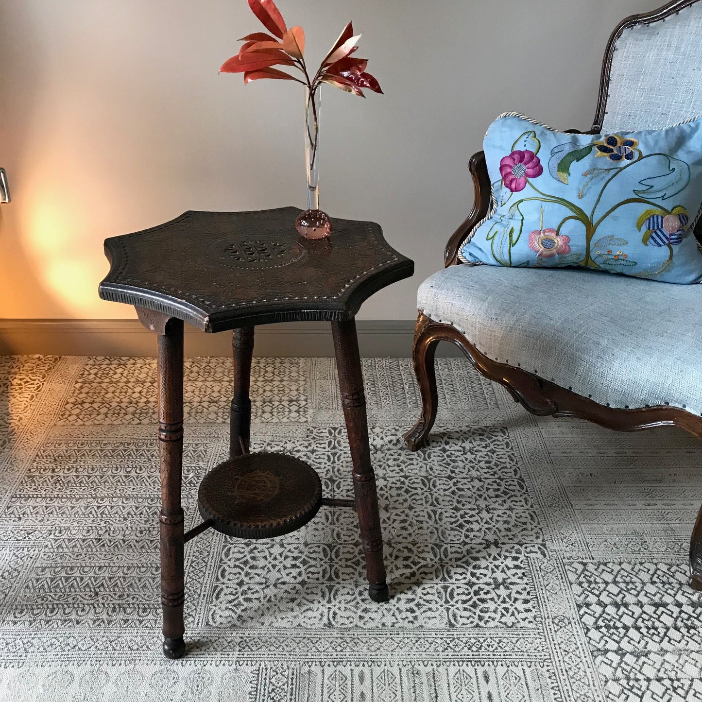 Poker Work Occasional Table.