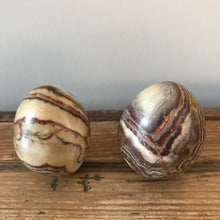 Load image into Gallery viewer, A Pair Of Decorative Marble Eggs.
