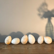 Load image into Gallery viewer, A Collection of Six Italian Alabaster Eggs.
