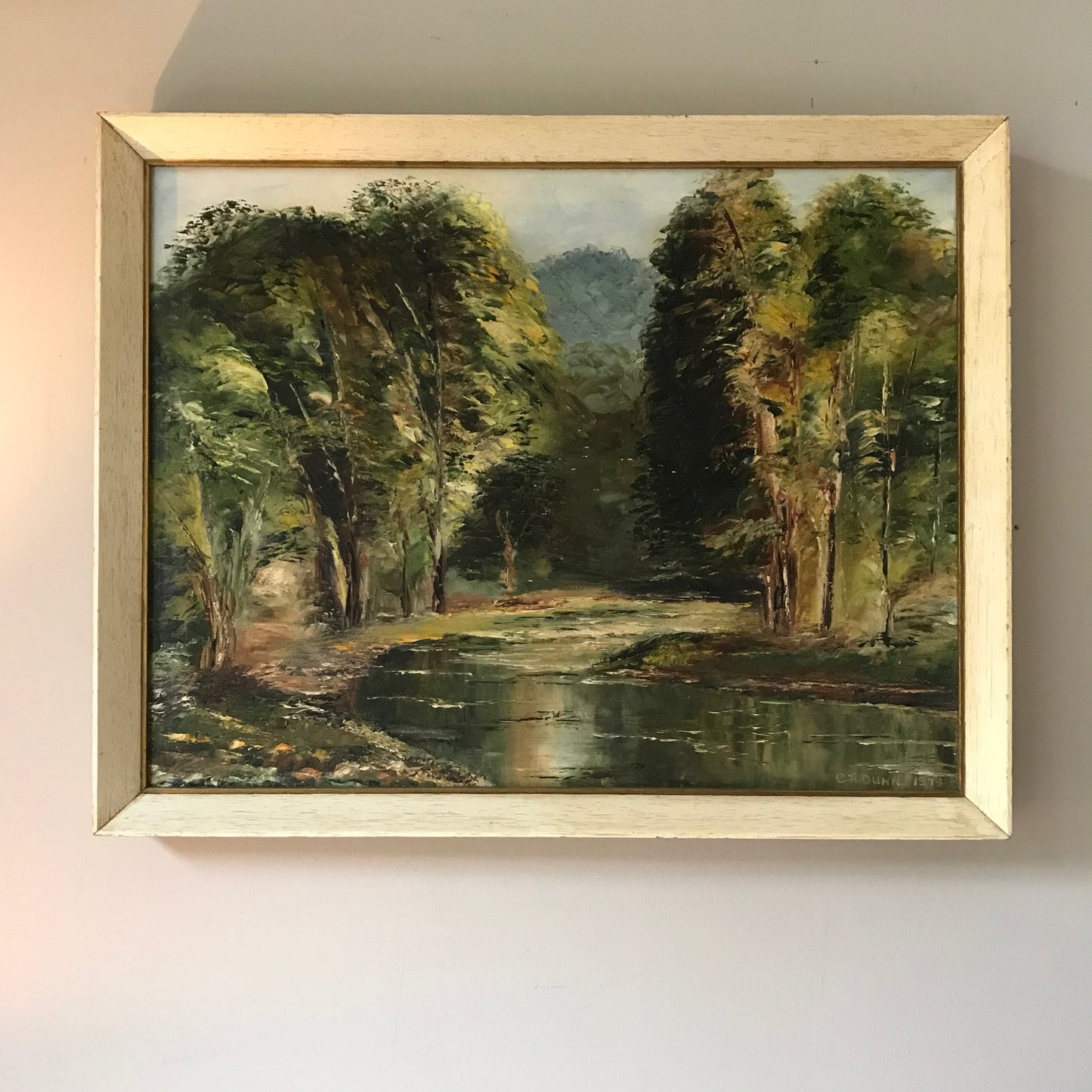 Oil on Board.