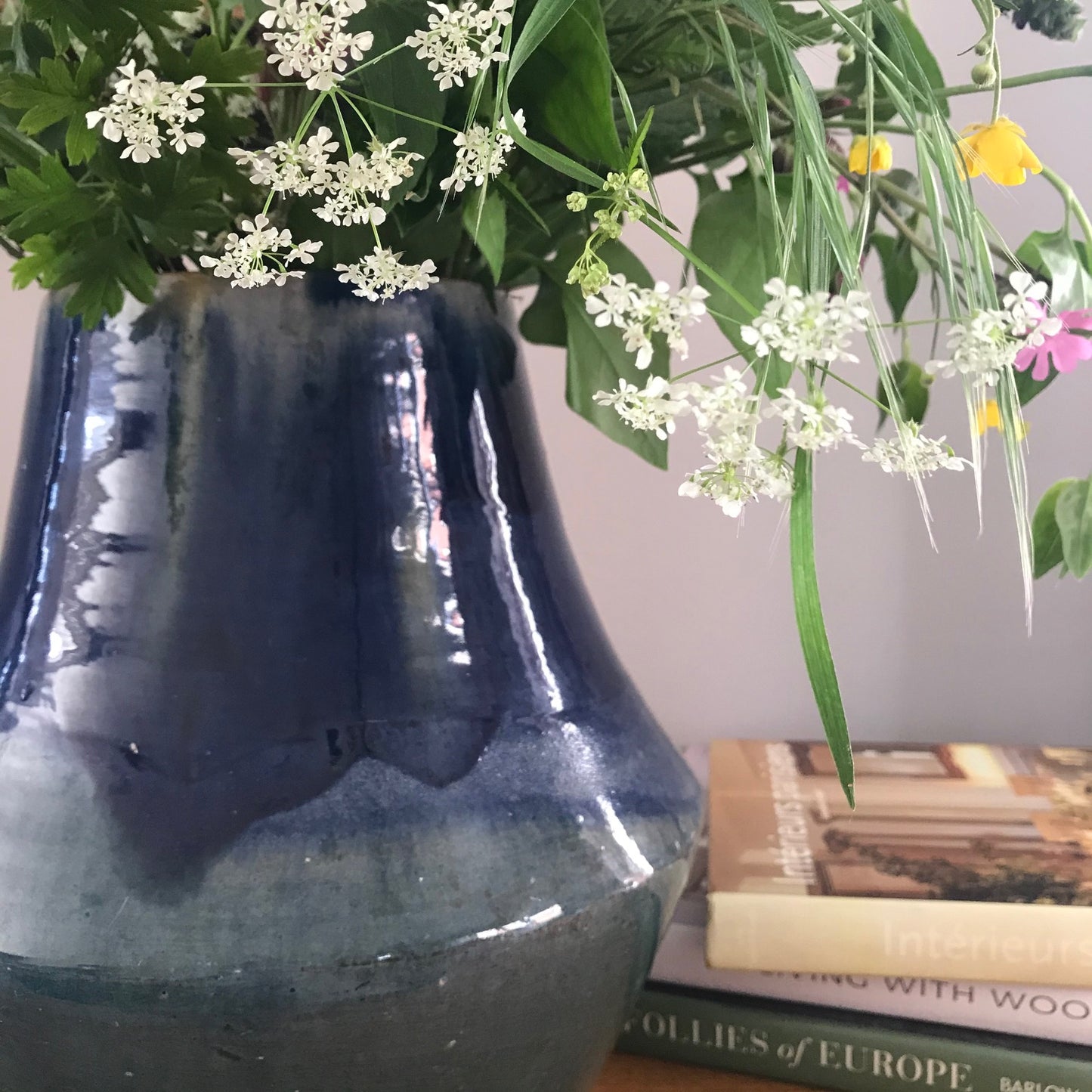 Terracotta Coil Vase.