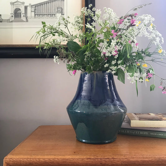 Terracotta Coil Vase.