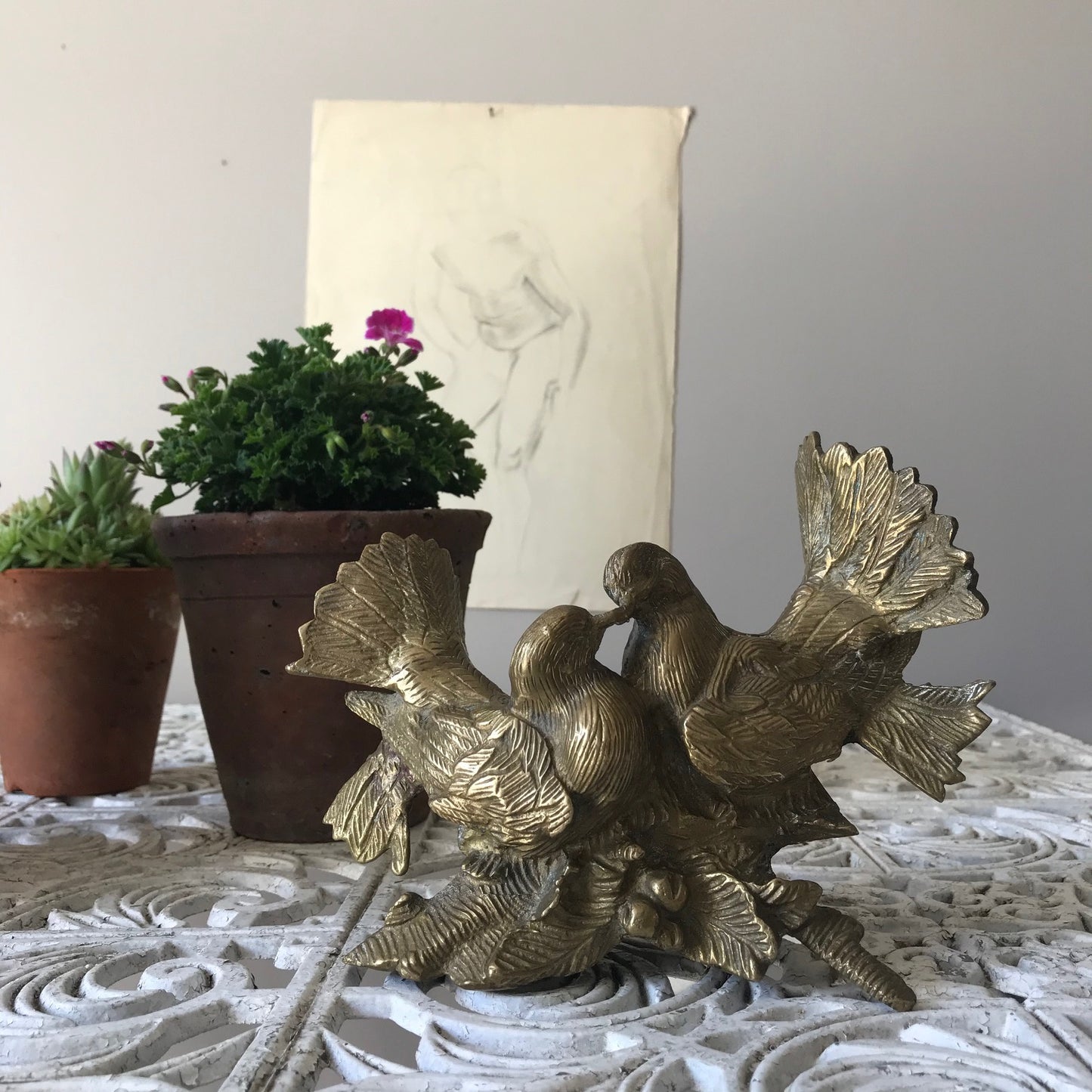 Decorative Love Birds.