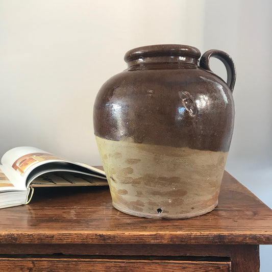 English Country Treacle Glazed Jug.