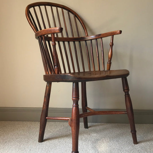 Hooped Stick Back Windsor Chair "Amos Grantham"