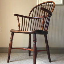 Load image into Gallery viewer, Hooped Stick Back Windsor Chair &quot;Amos Grantham&quot;
