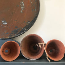 Load image into Gallery viewer, Set of Three Terracotta Pots.
