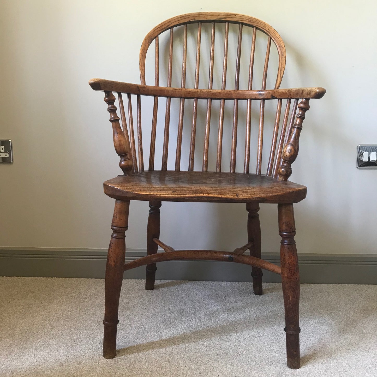Elm and Ash Windsor Chair.