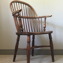 Load image into Gallery viewer, Elm and Ash Windsor Chair.
